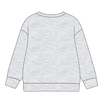 Sudadera gris infantil Hello Kitty and Friends con estampado frontal - 2