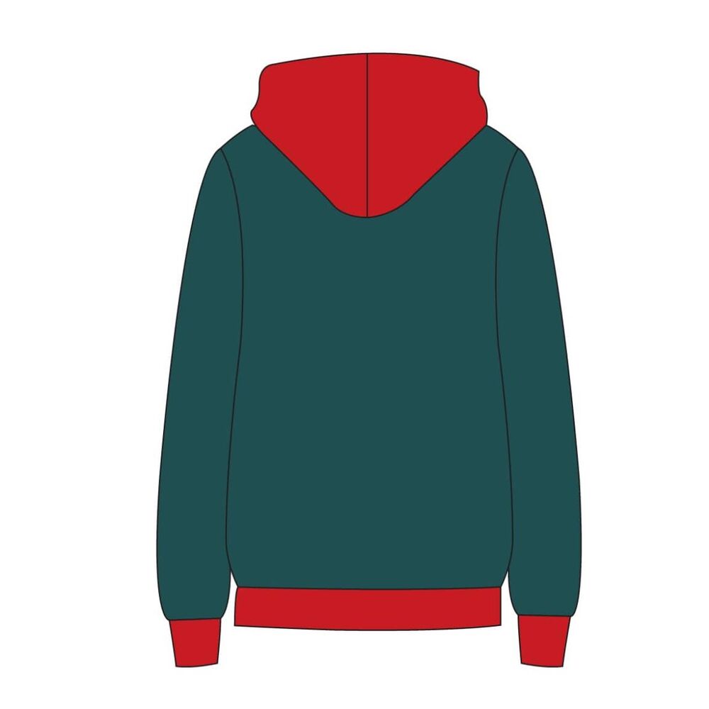 Sudadera Spider-Man Marvel con capucha, cremallera y detalles rojos - 2