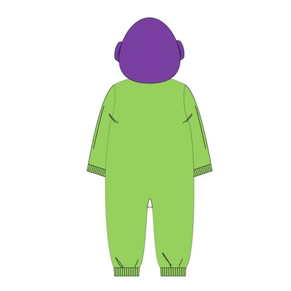 Pijama enterizo de Buzz Lightyear Toy Story en verde, blanco y morado - 2