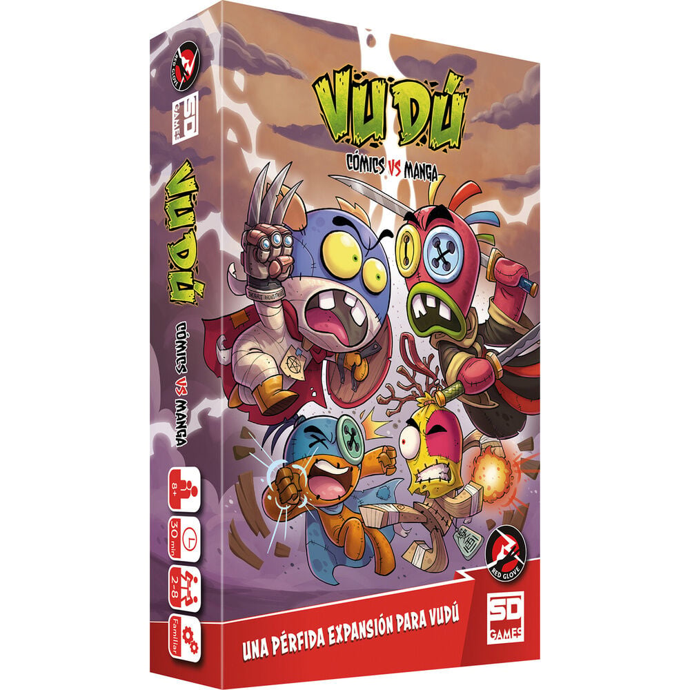 Caja de la expansión Vudú Comics vs Manga de SD Games
