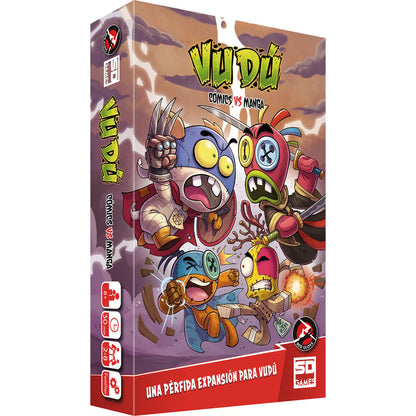 Caja de la expansión Vudú Comics vs Manga de SD Games