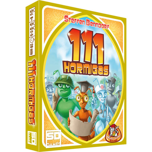Caja del juego de mesa 111 Hormigas en español - 3