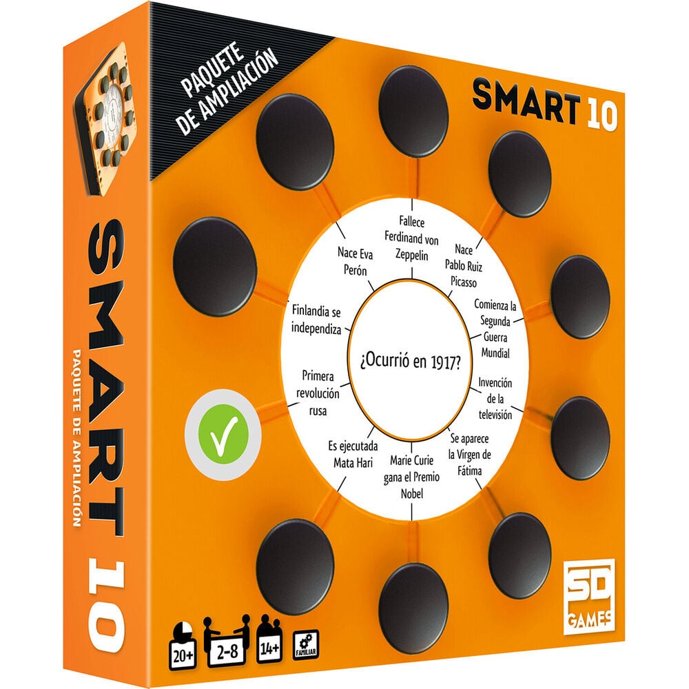 Paquete de ampliación Smart 10 en español de SD Games