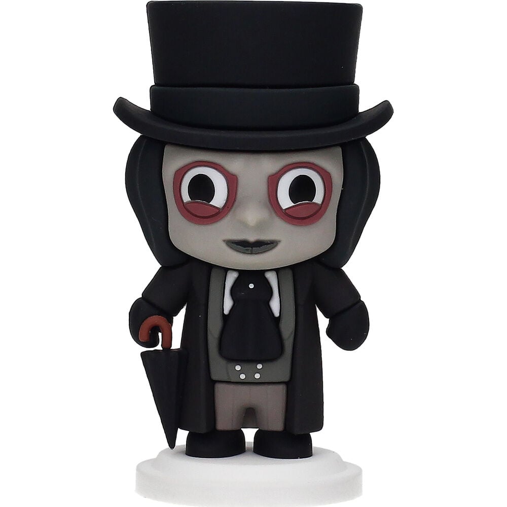 Figura Pokis de El Pingüino de Batman con sombrero y paraguas