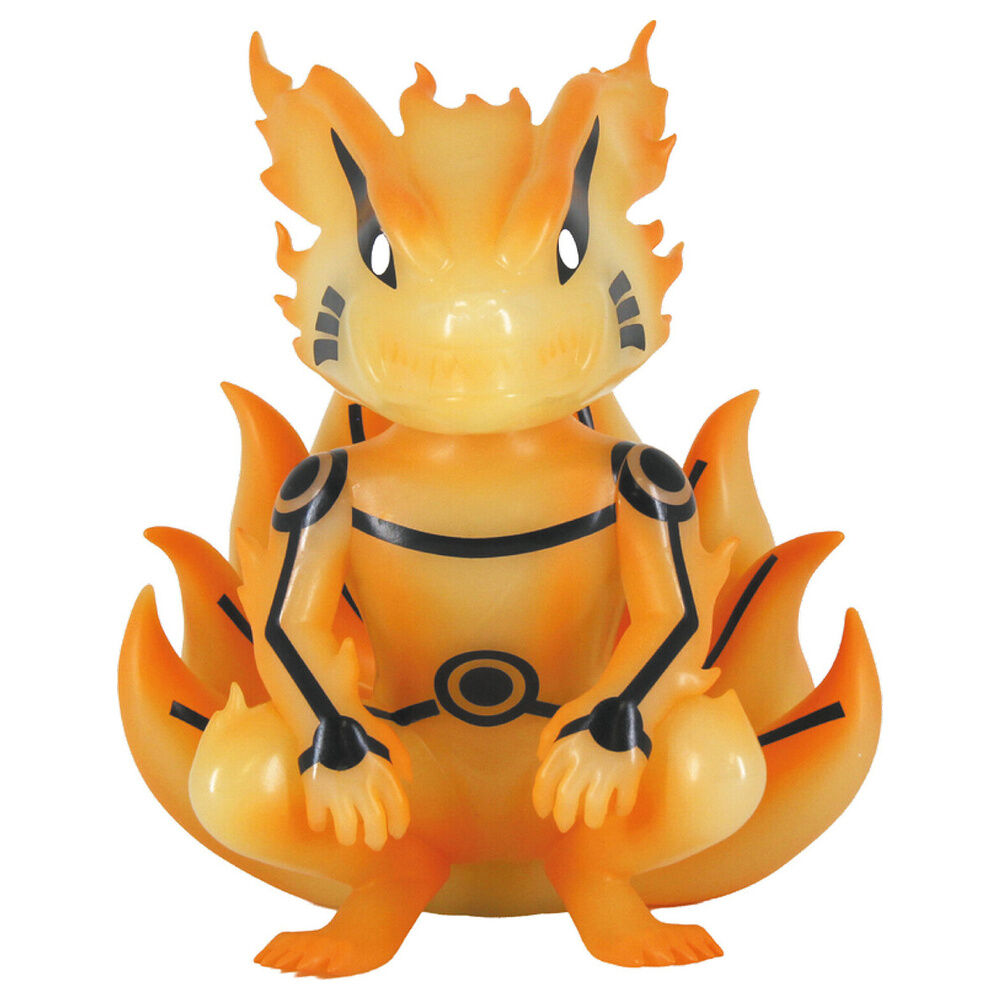 Hucha de Kurama Link Mode de Naruto Shippuden en PVC naranja