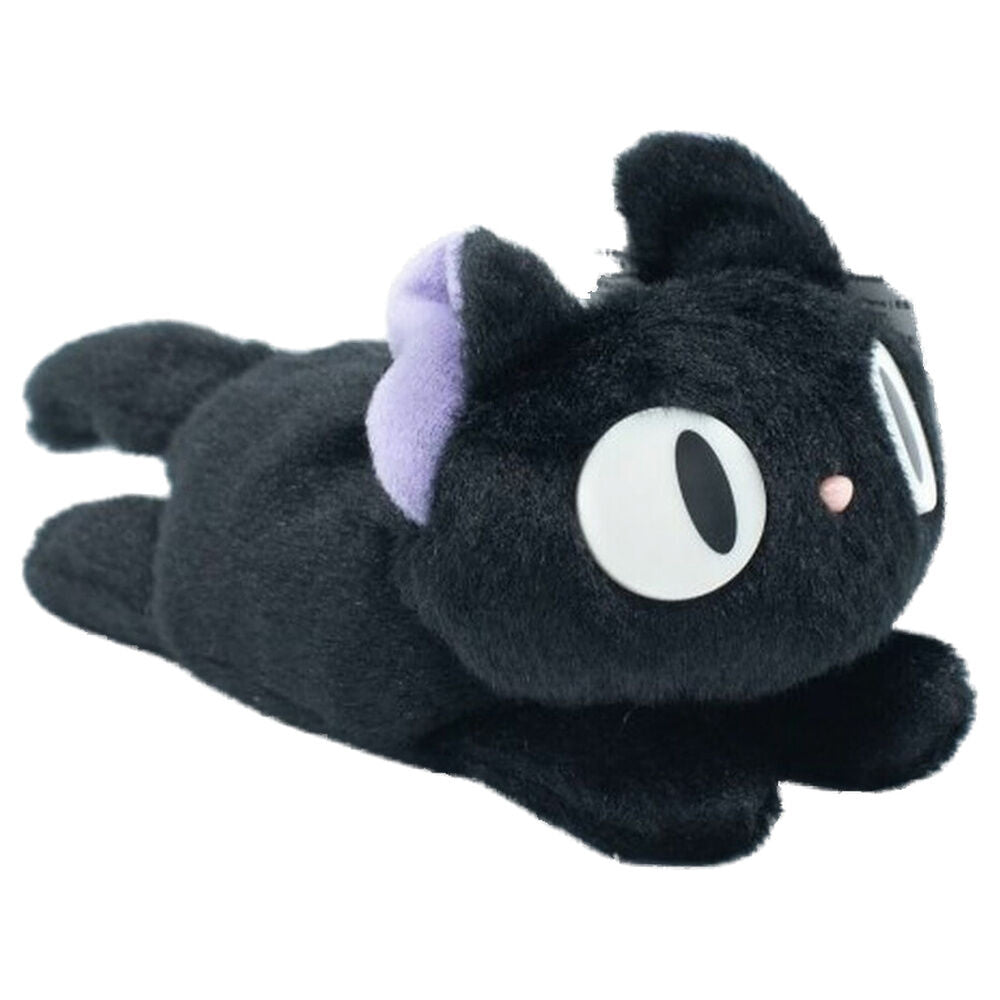 Peluche de Jiji, gato negro de Kiki's Delivery Service, tumbado