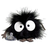 Peluche negro de Noiraude de El Viaje de Chihiro con ventosa