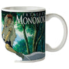 Taza de cerámica de La Princesa Mononoke con San y bosque ilustrado