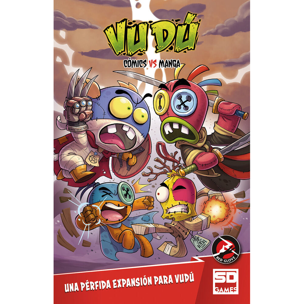 Caja de la expansión Vudú Comics vs Manga de SD Games - 2