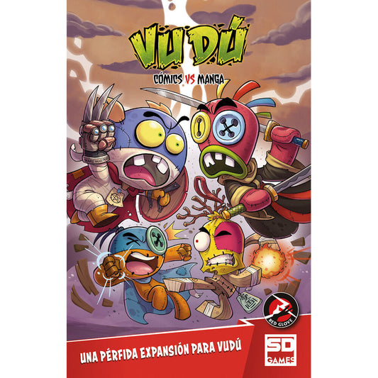 Caja de la expansión Vudú Comics vs Manga de SD Games - 2