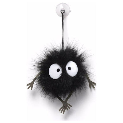 Peluche negro de Noiraude de El Viaje de Chihiro con ventosa - 2