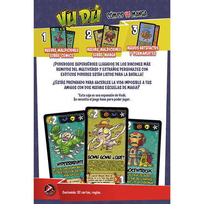 Caja de la expansión Vudú Comics vs Manga de SD Games - 3