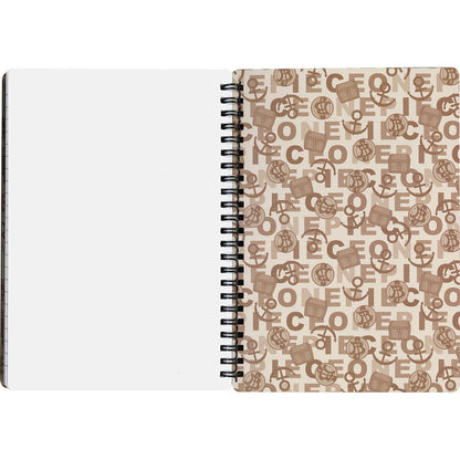 Cuaderno 3D de One Piece con la tripulación del Sombrero de Paja - 4