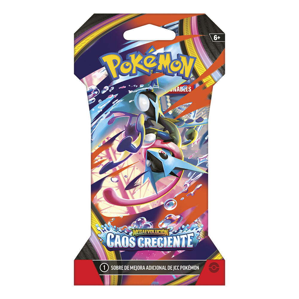 Sobre de cartas JCC Pokémon Caos Creciente Megaevolución en español - 5