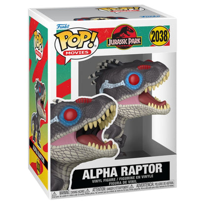 Figura Funko POP! Jurassic Park Alpha Raptor de vinilo - 2