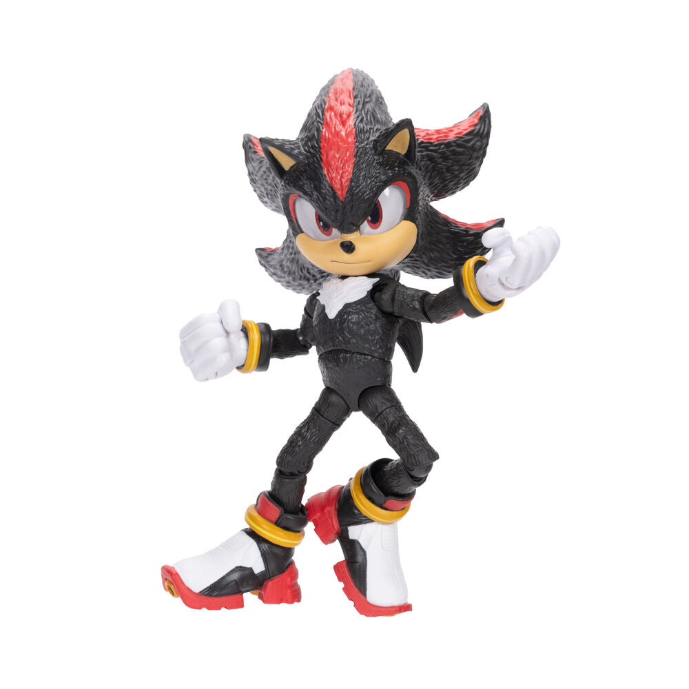 Figura articulada de Shadow de Sonic 3 en su envase - 3