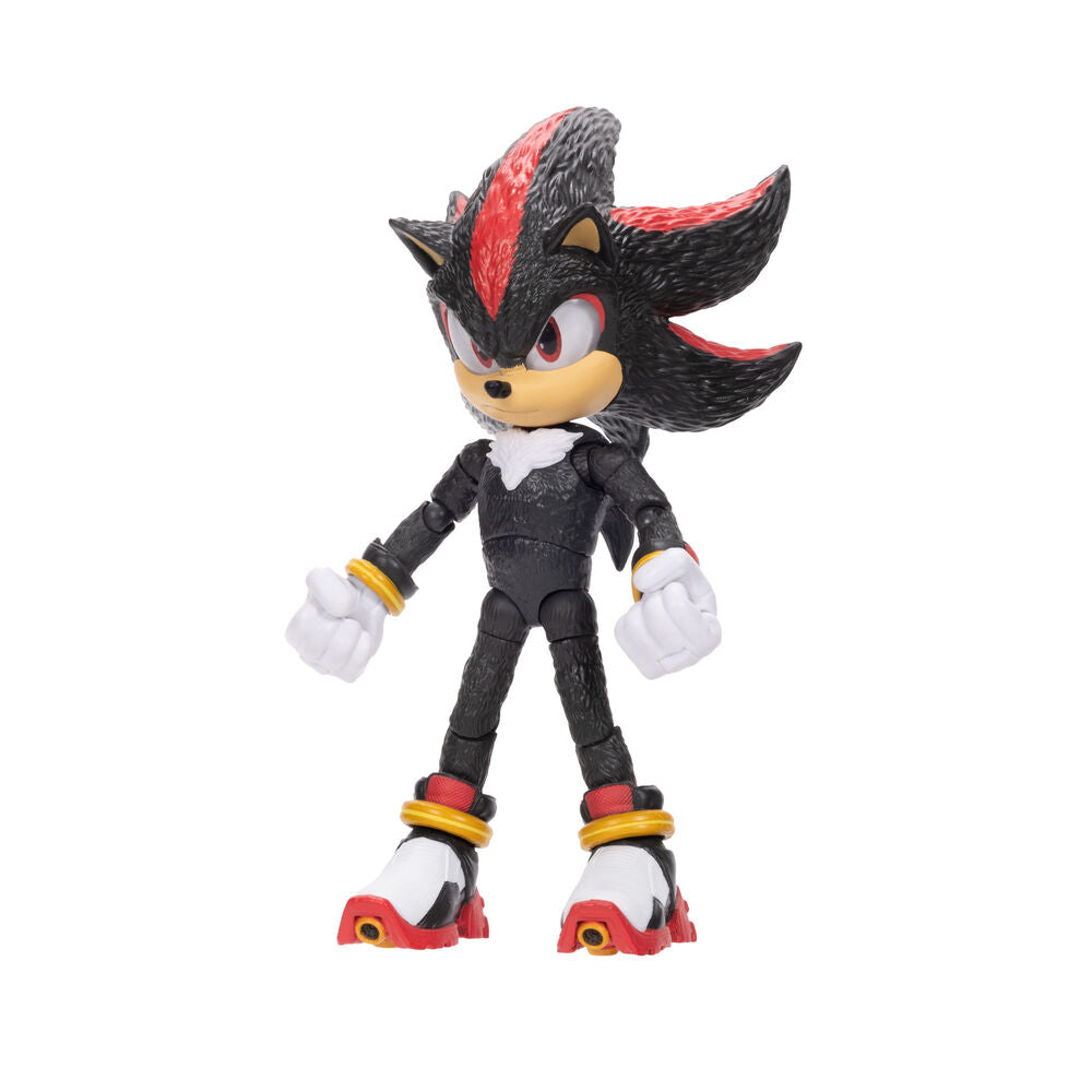 Figura articulada de Shadow de Sonic 3 en su envase - 4