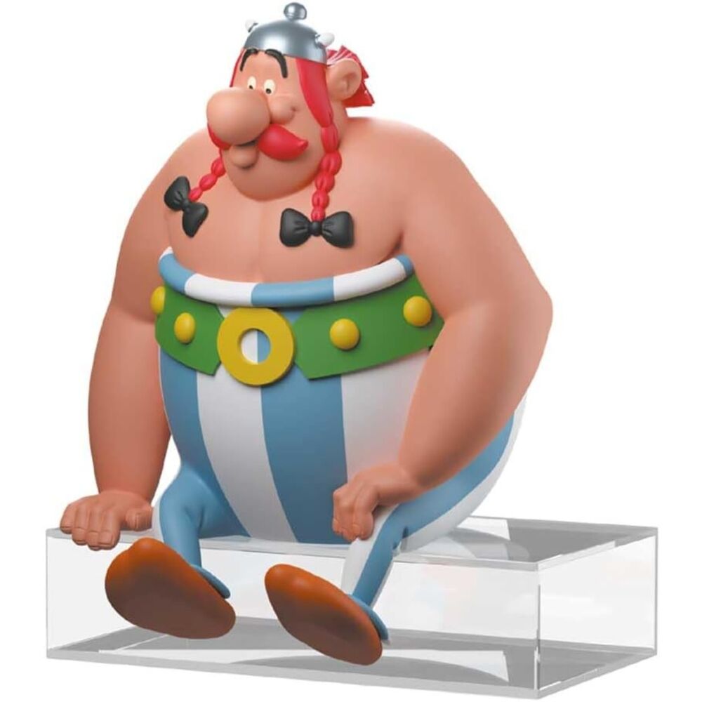 Set de figuras de Astérix y Obélix sentados - 2