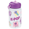 Botella térmica Ice Purple de 330 ml con diseño K-POP y tapa morada
