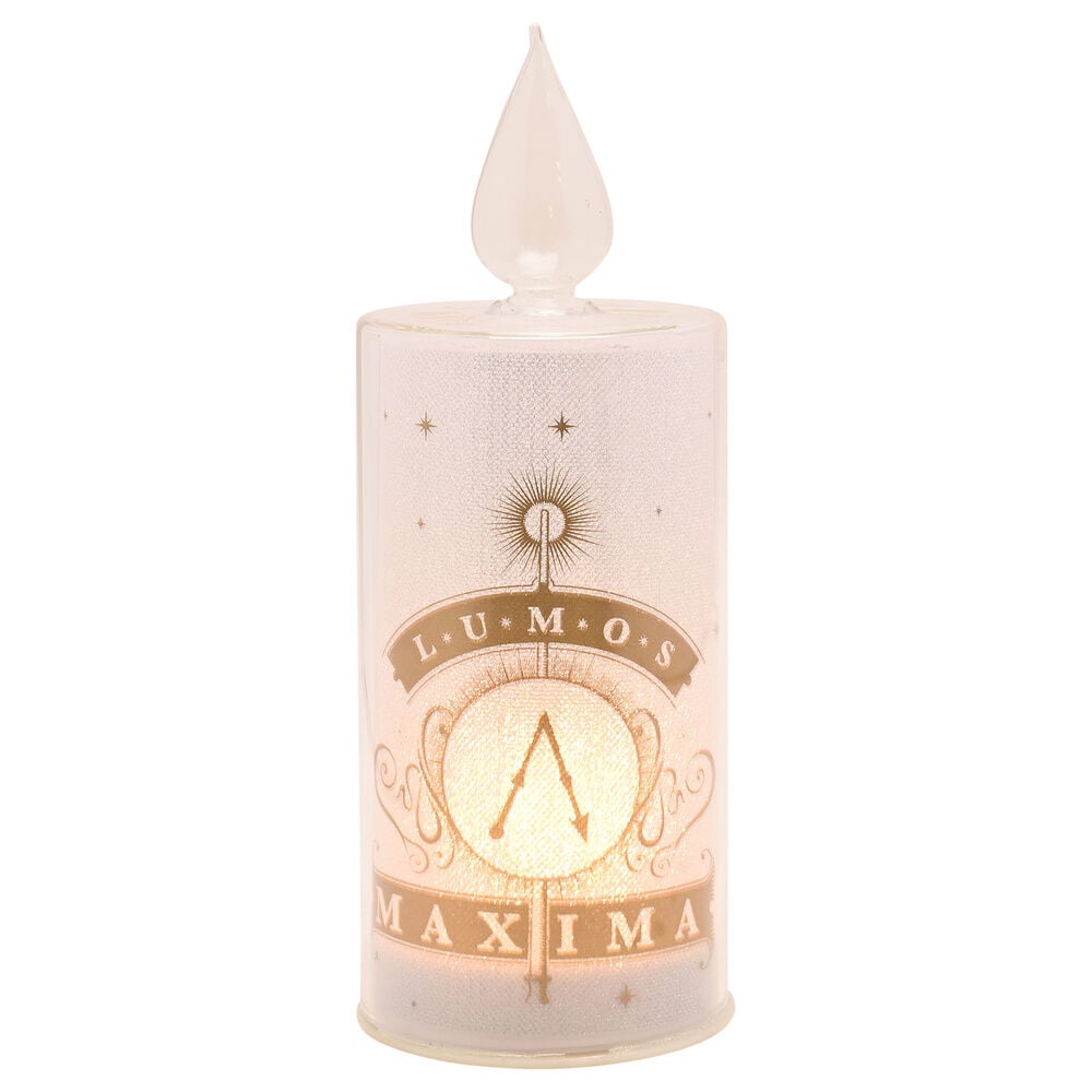 Vela LED Lumos Harry Potter con diseño Lumos Maxima