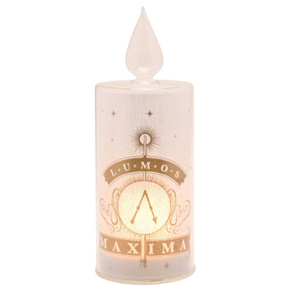Vela LED Lumos Harry Potter con diseño Lumos Maxima