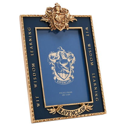 Marco de fotos Ravenclaw de Harry Potter azul y dorado
