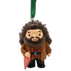 Adorno navideño de Hagrid de Harry Potter con paraguas y cinta verde
