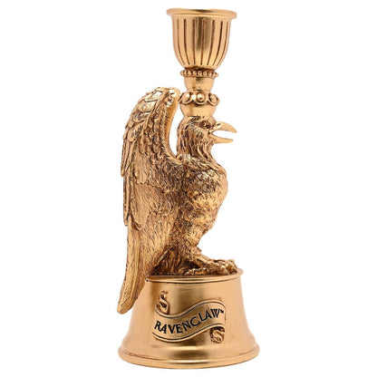 Portavelas 3D dorado con cuervo Ravenclaw de Harry Potter