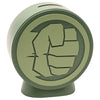 Hucha Hulk Marvel verde con rostro en relieve