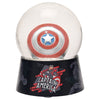 Bola de nieve de Capitán América con escudo y base decorada Marvel