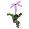Adorno colgante de Navidad con figura de Hulk Marvel en resina