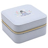 Joyero azul claro de Igor de Winnie the Pooh con bordado floral