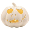 Adorno luminoso de cerámica con rostro de Jack en forma de calabaza