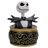 Bandeja decorativa de resina de Jack Skellington Disney en negro y dorado