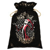 Saco negro de Navidad de Pesadilla Antes de Navidad con Jack Skellington