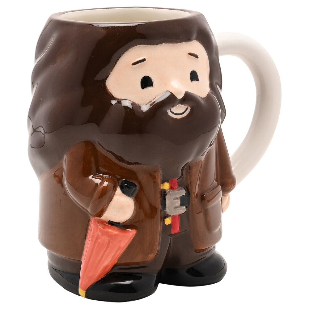 Taza 3D de cerámica con diseño de Hagrid de Harry Potter - 2