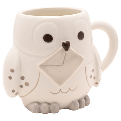 Taza 3D de cerámica con forma de Hedwig de Harry Potter - 2