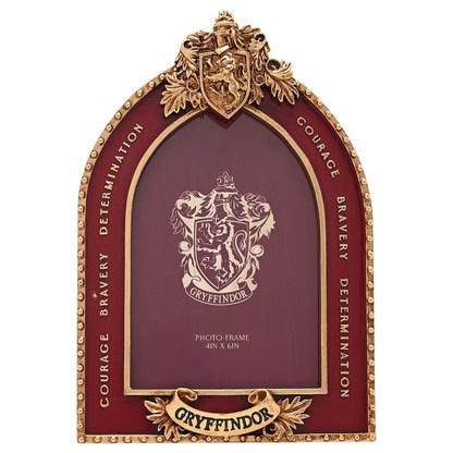 Marco de fotos Gryffindor de Harry Potter en burdeos y dorado - 2