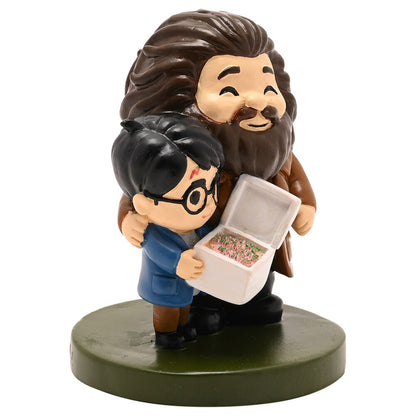 Figura de Hagrid y Harry Potter con una tarta decorada - 2