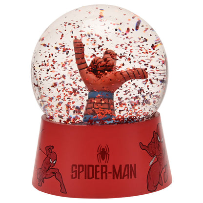 Bola de agua roja de Spider-Man Marvel con figura y partículas decorativas - 2