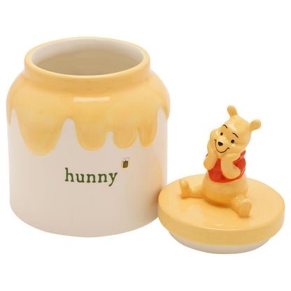 Tarro de cerámica de Winnie the Pooh con tapa decorada - 2