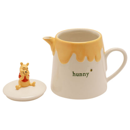Tetera de cerámica Honey de Winnie the Pooh con figura en la tapa - 2
