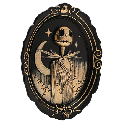 Placa de resina de Jack Skellington en negro y dorado - 2