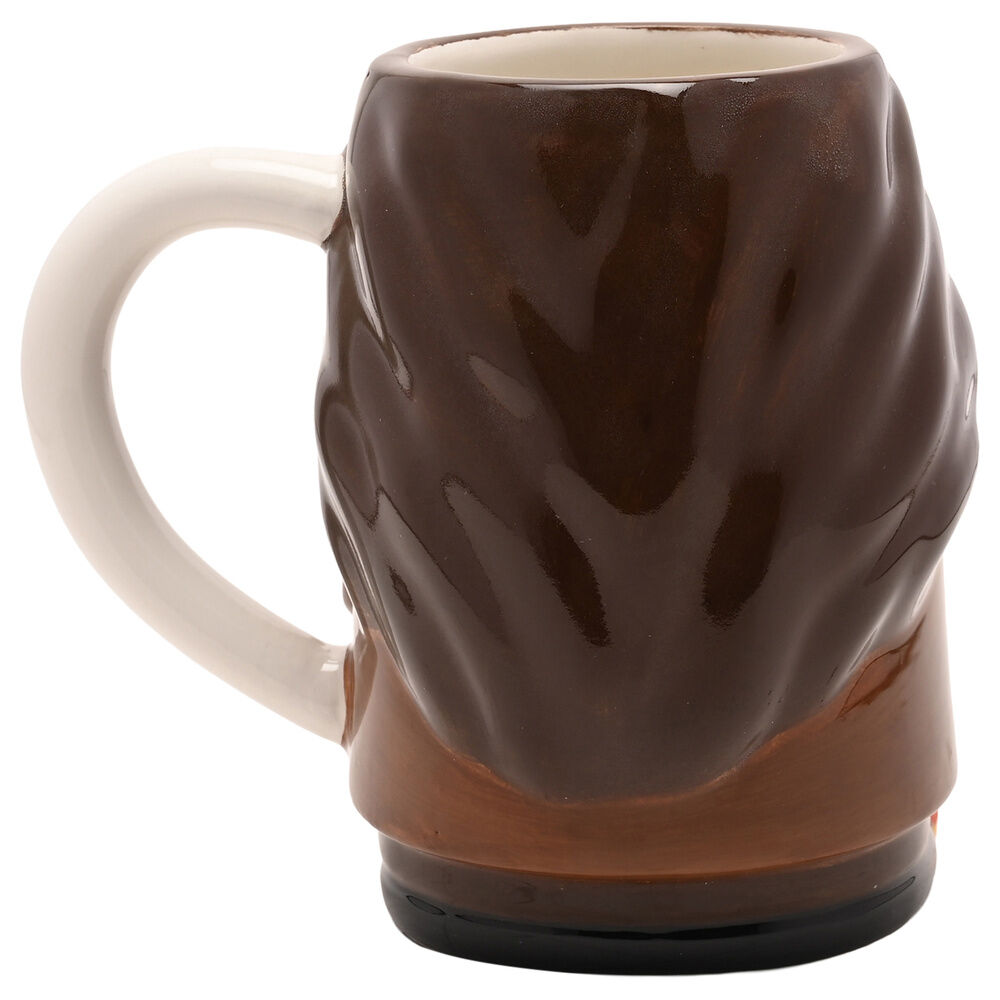 Taza 3D de cerámica con diseño de Hagrid de Harry Potter - 3