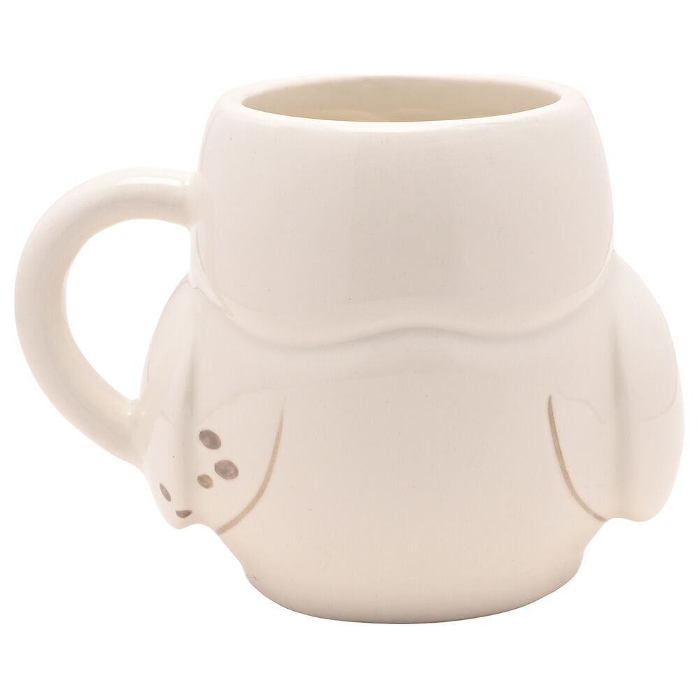Taza 3D de cerámica con forma de Hedwig de Harry Potter - 3