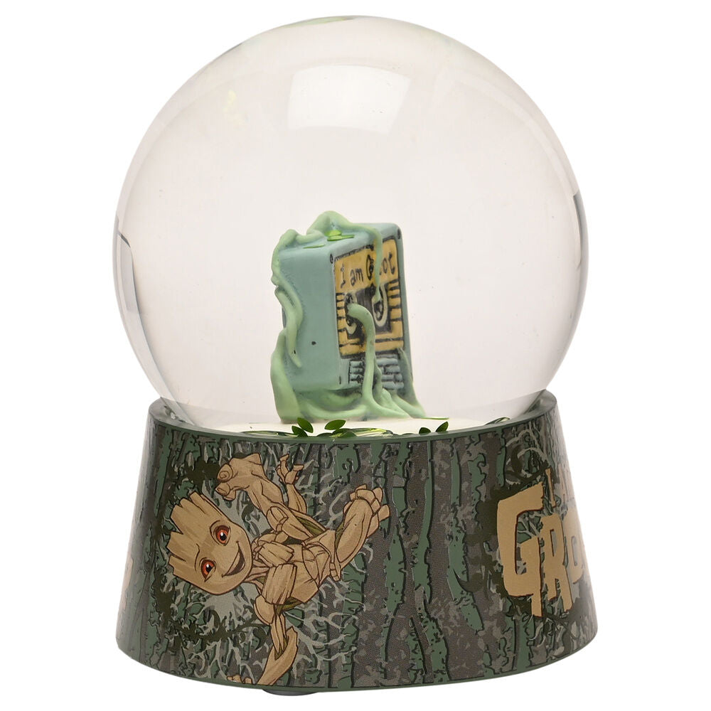 Bola de nieve de Groot de Marvel con casete «I am Groot» - 3