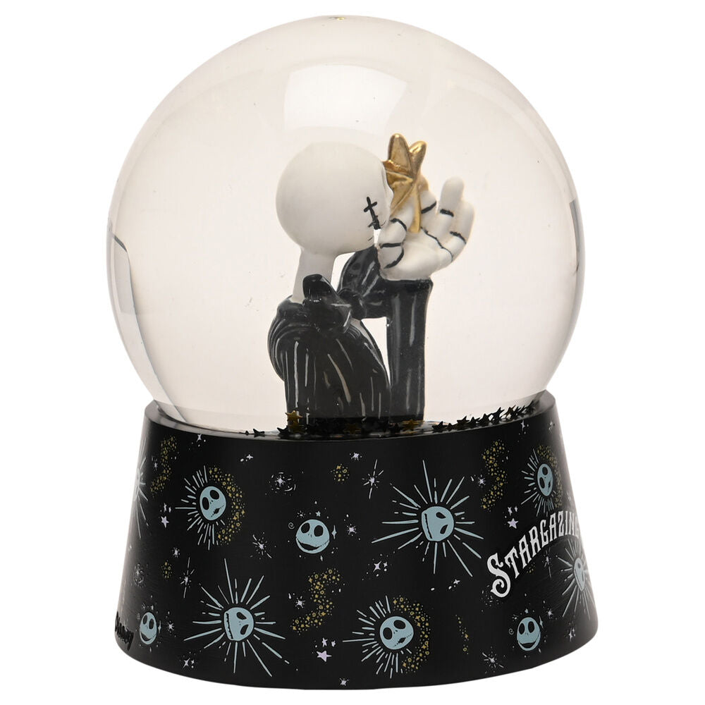 Bola de nieve de Jack de Pesadilla antes de Navidad con base negra decorada - 3