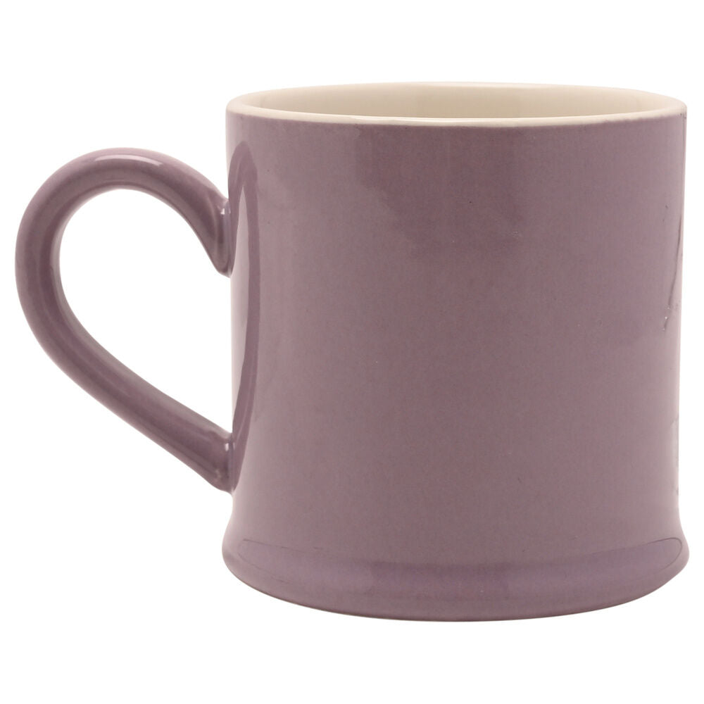 Taza malva de cerámica con Luna Lovegood en relieve - 4