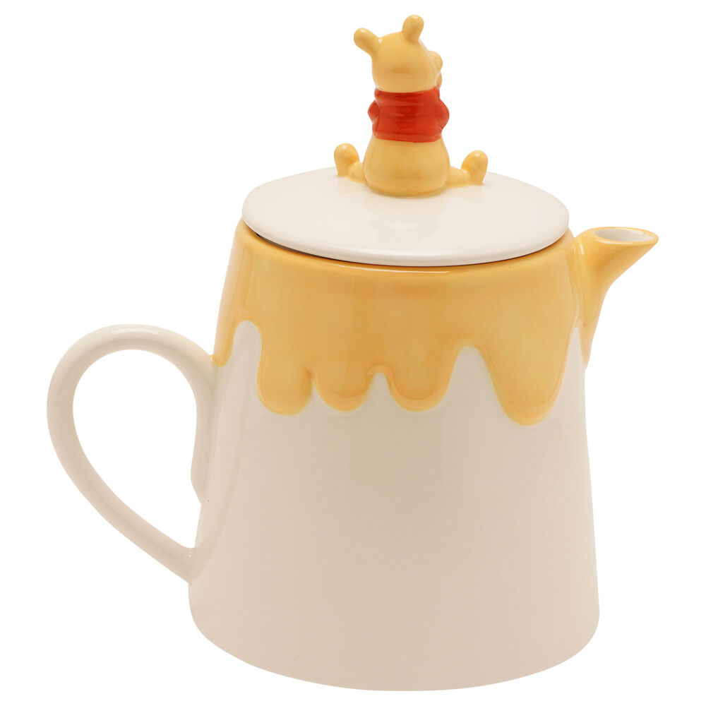 Tetera de cerámica Honey de Winnie the Pooh con figura en la tapa - 4