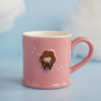 Taza rosa de cerámica de Hermione de Harry Potter con relieve - 5
